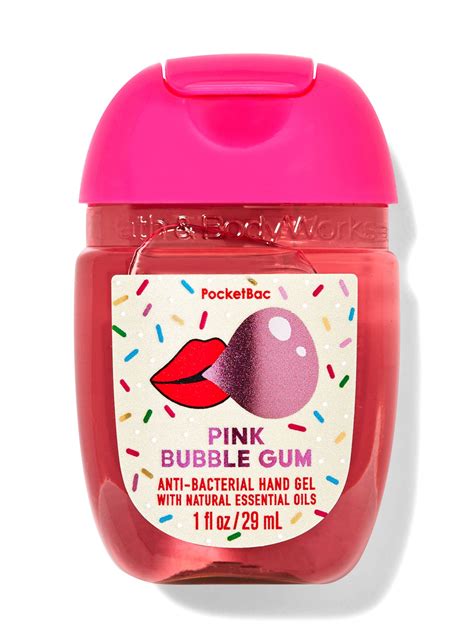 Pink Bubble Gum Pocketbac Hand Sanitizer Bath And Body Works Australia