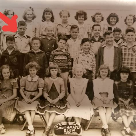 Second Photo Of A Young Dean Corll In My Grandmothers Class Circa
