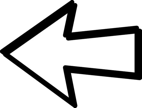 Transparent Arrow Left Clip Art At Vector Clip Art Online