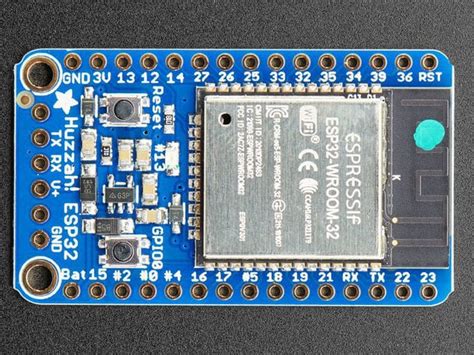 Using With Arduino Ide Adafruit Huzzah32 Esp32 Breakout Board