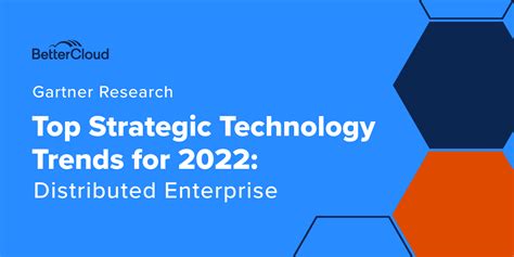 Gartners Top Strategic Technology Trends For 2022 Put It In The Spotlight