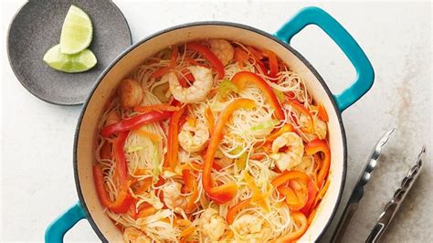 One Pot Shrimp Pancit Recipe Pancit Recipes One Pot Meals