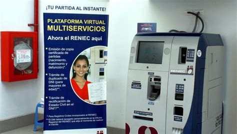 Trámites Reniec Reactiva Su Plataforma Virtual Multiservicios En Cercado De Lima Miraflores Y