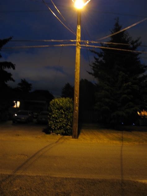 Neighborhood Street At Night