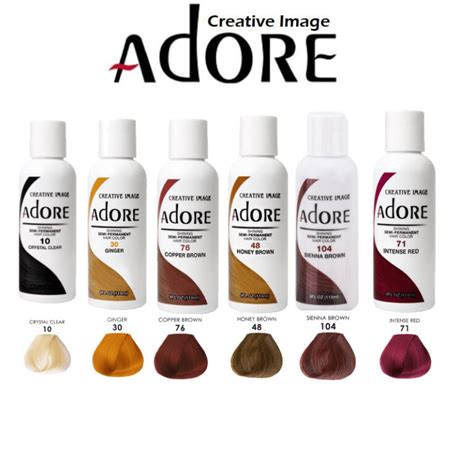 Adore Semi Permanent Hair Color Arete Beauty Supply