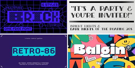 40 Cool 90s Fonts That Are So Nostalgic Fontarget
