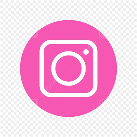 Instagram Icon Circle Pink