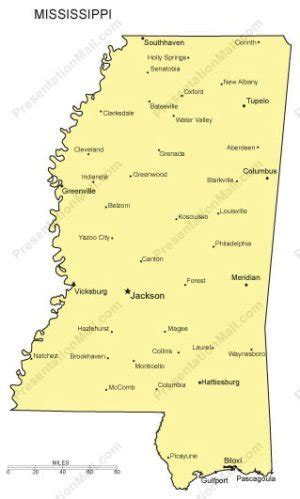 England map line outline images stock photos vectors shutterstock. Mississippi Outline Map with Capitals & Major Cities ...
