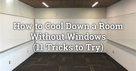 How to cool a room without ac. How to Cool Down a Room Without Windows | Small shower ...