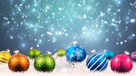 Winter Christmas Motion Backgrounds Youtube