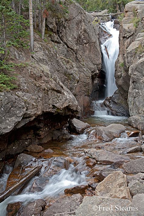 Rocky Mountain National Park Fall River Road Chasm Falls Stearns