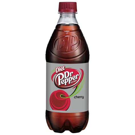 Diet Dr Pepper Cherry Soda 20 Fl Oz