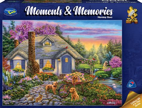 Holdson 1000 Piece Puzzle Morning Glory Board Game At Mighty Ape Nz