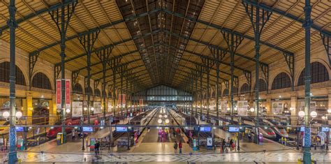 Gare Du Nord Is One Of The Six Main Train Stations Of Paris And He