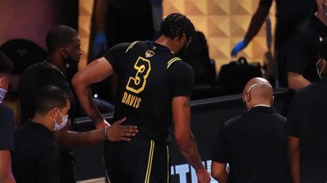 Nba Finals 2020 Anthony Davis Injury Derails Los Angeles Lakers As