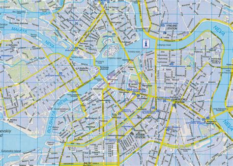 Map Of Moscow Free Printable Maps