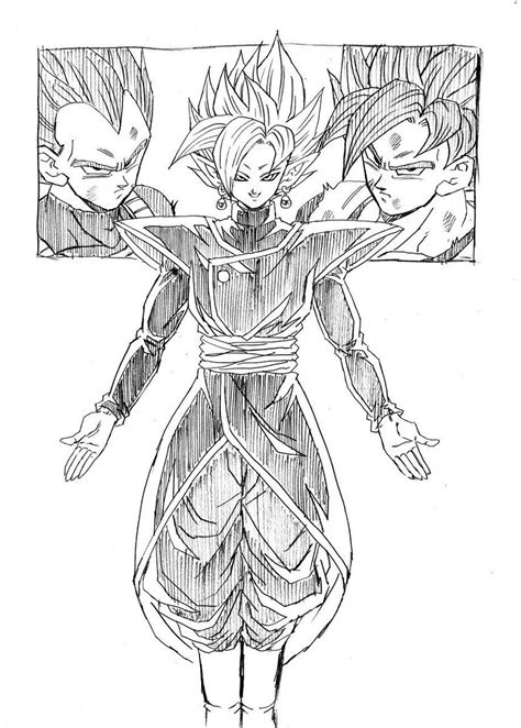 The Fusion Of Black And Zamasu What Evils Await Drawn By Young