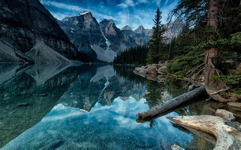 Moraine Lake Alberta Canada Wallpaper Nature And Landscape