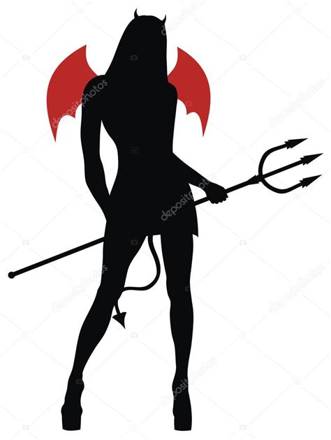 Devil Woman Stock Vector Image By ©oorka5 4298510