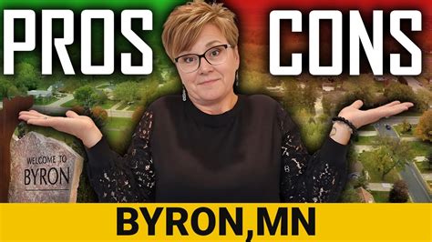 Thinking Of Moving To Byron, Mn? Uncover The Pros And Cons Before