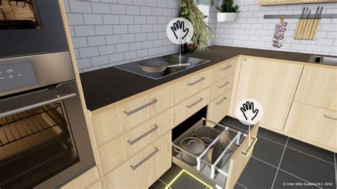 With the application you can: IKEA Brings Kitchen Design to Virtual Reality - VRScout