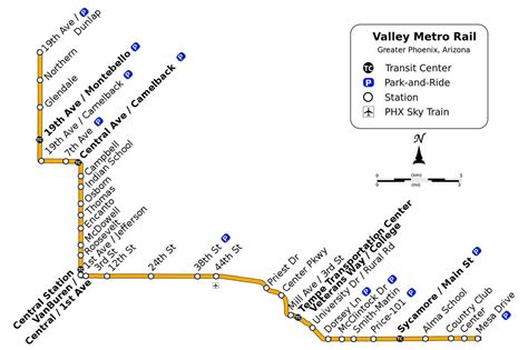 Valley Metro Light Rail Serves The Phoenix Area