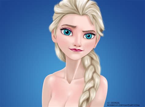 Elsa Frozen By Korbelus On Deviantart