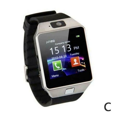 Smart Horloge Dz09 Smartwatch Stappenteller Klok Met Sim Kaart Slot
