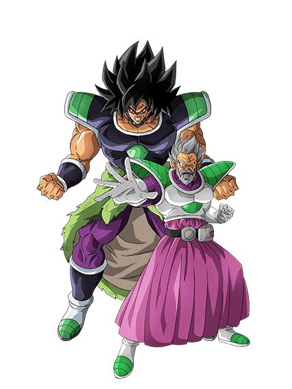 Troublesome Father And Son Paragus And Broly