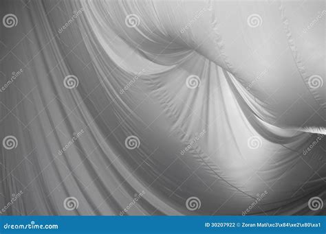 Big White Sheet Stock Photo Image Of Curtain Bulge 30207922