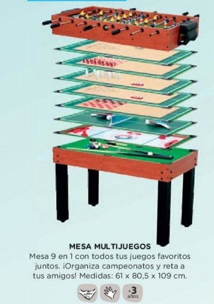 Mesa Multijuegos 9 En 1 En España Clasf Aficiones Y Ocio