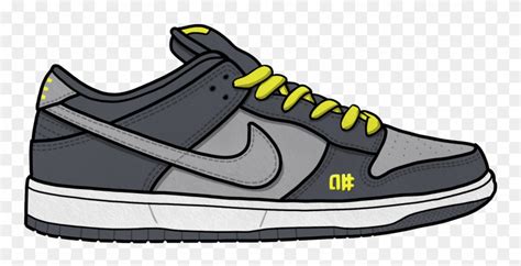 The Swoosh Definitely Did This One For The Real Hip Hop Shoe Clipart