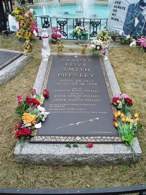 She was married to vernon presley. Gladys Love Smith Presley Grave | Flickr - Photo Sharing!