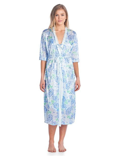 Buy Casual Nights Womens Satin 2 Piece Robe And Nightgown Set Online