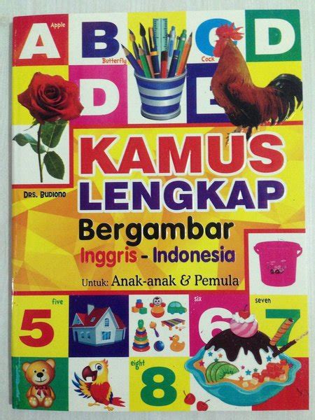 Jual Kamus Lengkap Bergambar Inggris Indonesia Buku Anak Di Lapak