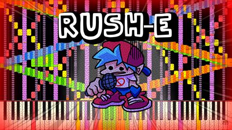 Fnf Bf Sings Rush E Mod Play Online Free