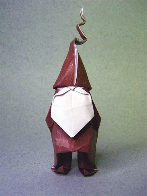 Gnomo Edu Solano Lumbreras Origami Art Origami Fold