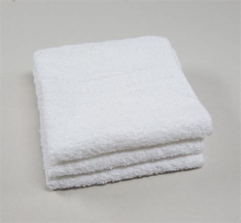 12x12 White Economy Washcloths 100 Lbdz Texon Athletic Towel