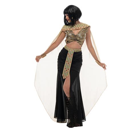 Specialty Ancient Role Play Costume Egyptian Women Cleopatra Queen Cosplay Dress Up Clothing