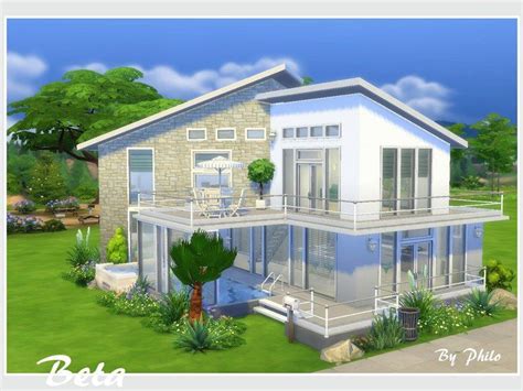 Beta No Cc The Sims 4 Catalog Sims 4 Houses Sims 4 House Design