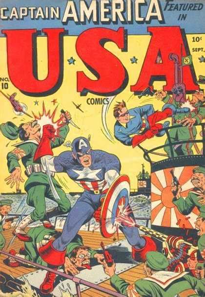 Golden Age Patriotic Comic Book Covers Ghost Radio