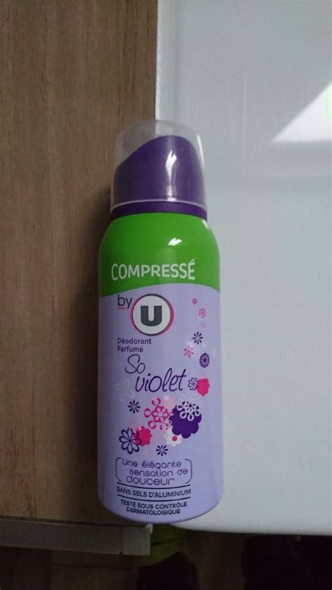 Composition By U Compressé Déodorant Parfumé So Violet Ufc Que Choisir