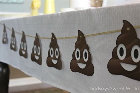 The Ultimate Poop Emoji Party Theme How To Guide Artofit