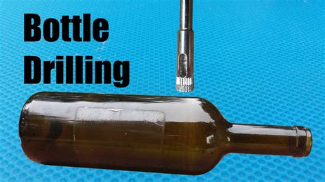 Glass Bottle Drilling Using Tools Youtube