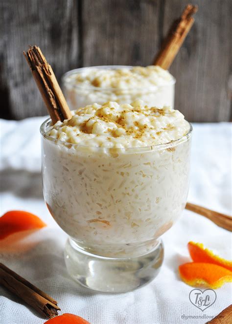 Arroz Con Leche Mexican Rice Pudding Thyme And Love