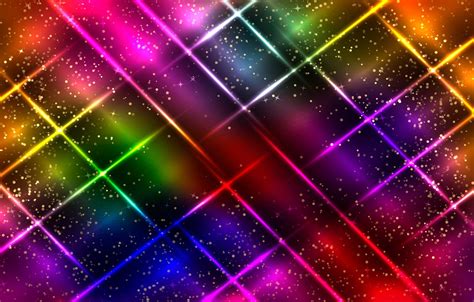 Photo Wallpaper Colorful Abstract Background Neon Abstract