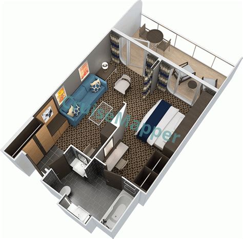 Anthem Of The Seas Cabins And Suites Cruisemapper