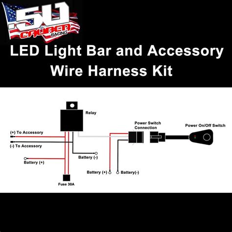 How To Install A Light Bar With Relay Wiring Diagram Guide