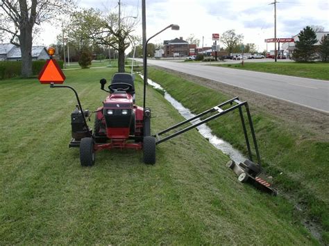 Ditch Embankment Mower Small Tractors Tractor Implements Riding