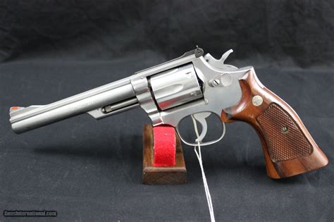 Smith And Wesson 66 1 Combat Magnum Stainless 357 Mag
